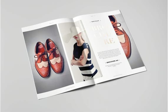 A4 Brochure Mock-up