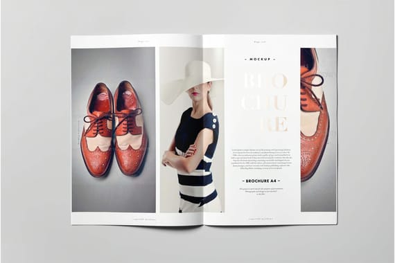 A4 Brochure Mock-up
