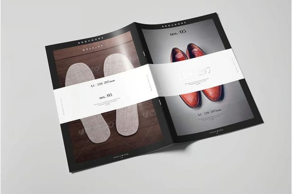 A4 Brochure Mock-up