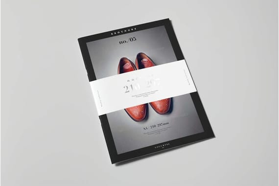 A4 Brochure Mock-up