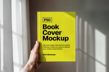 Book Cover Mockup Set