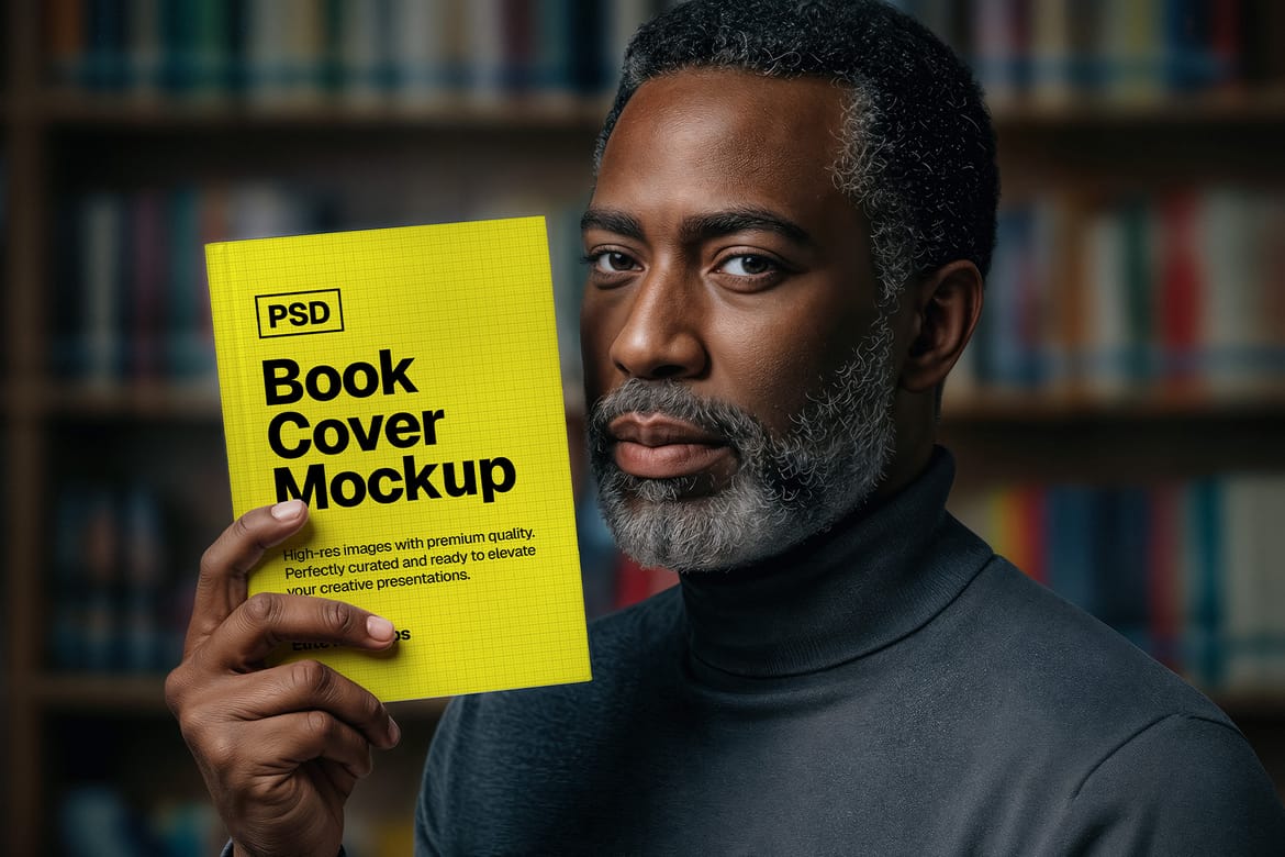 Book Cover Mockup Set