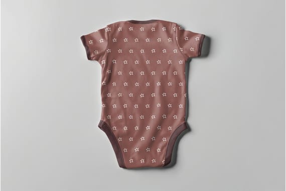 Baby Bodysuit Mock-up