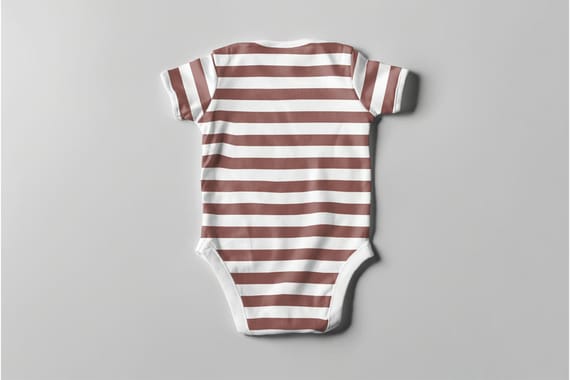 Baby Bodysuit Mock-up