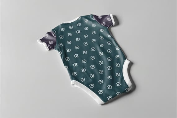 Baby Bodysuit Mock-up