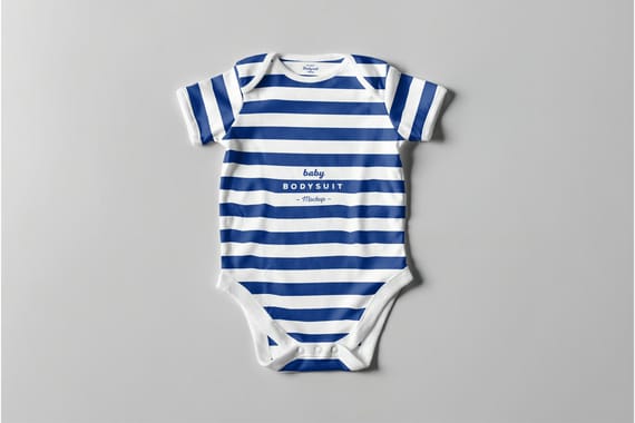 Baby Bodysuit Mock-up