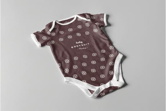 Baby Bodysuit Mock-up