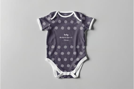 Baby Bodysuit Mock-up