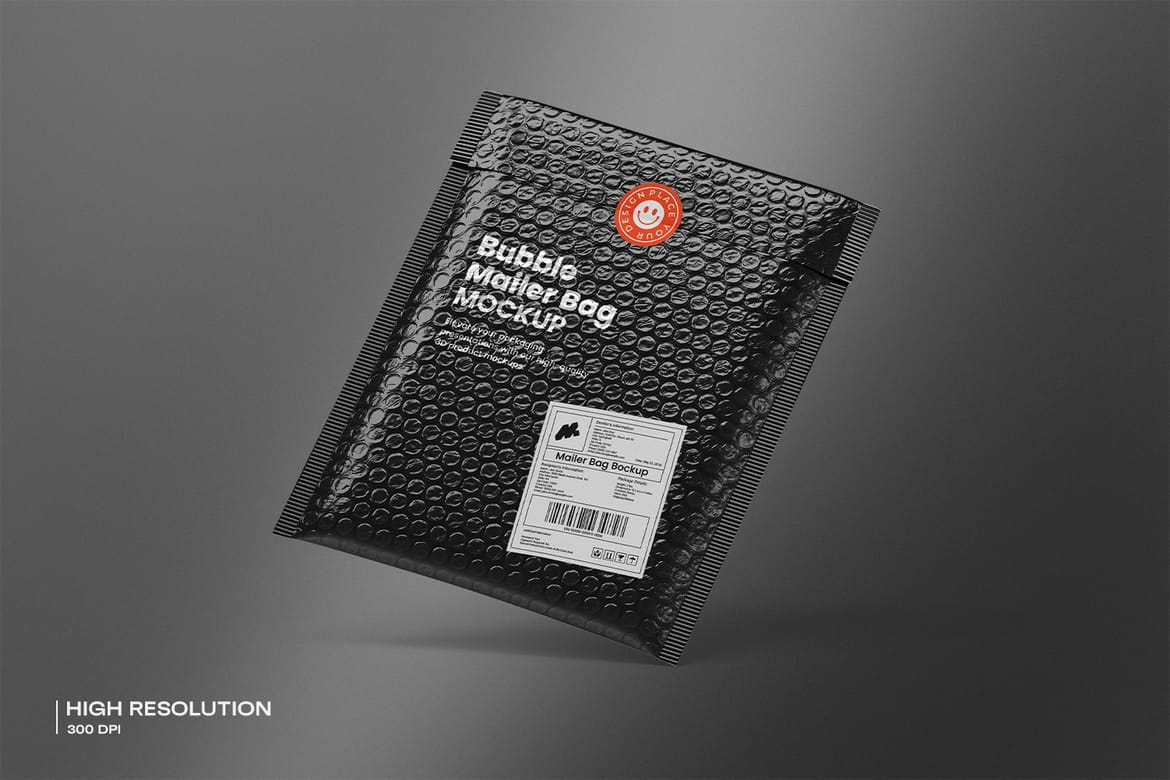 Bubble Mailer Bag Mockup
