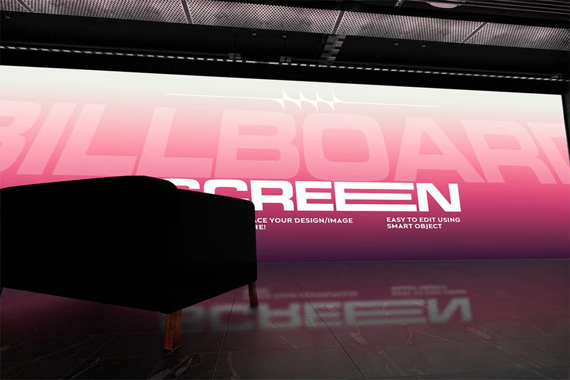 Billboard Screen Mockup