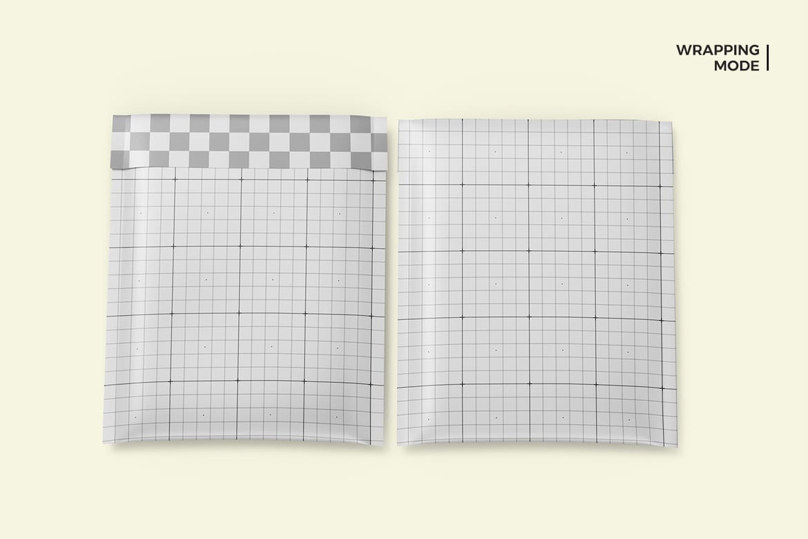 Mailer Bag Packaging Mockup