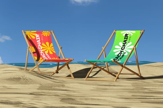 Beach Chair Mockup