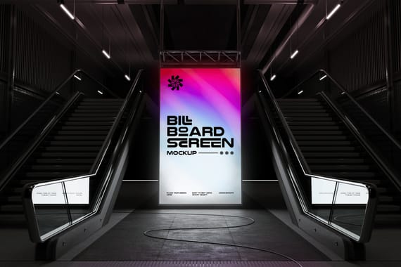 Billboard Screen Mockup