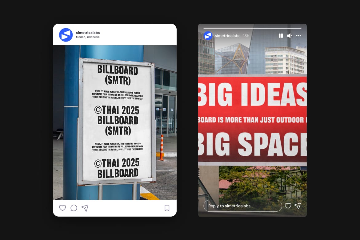 Poster & Billboard Mockup