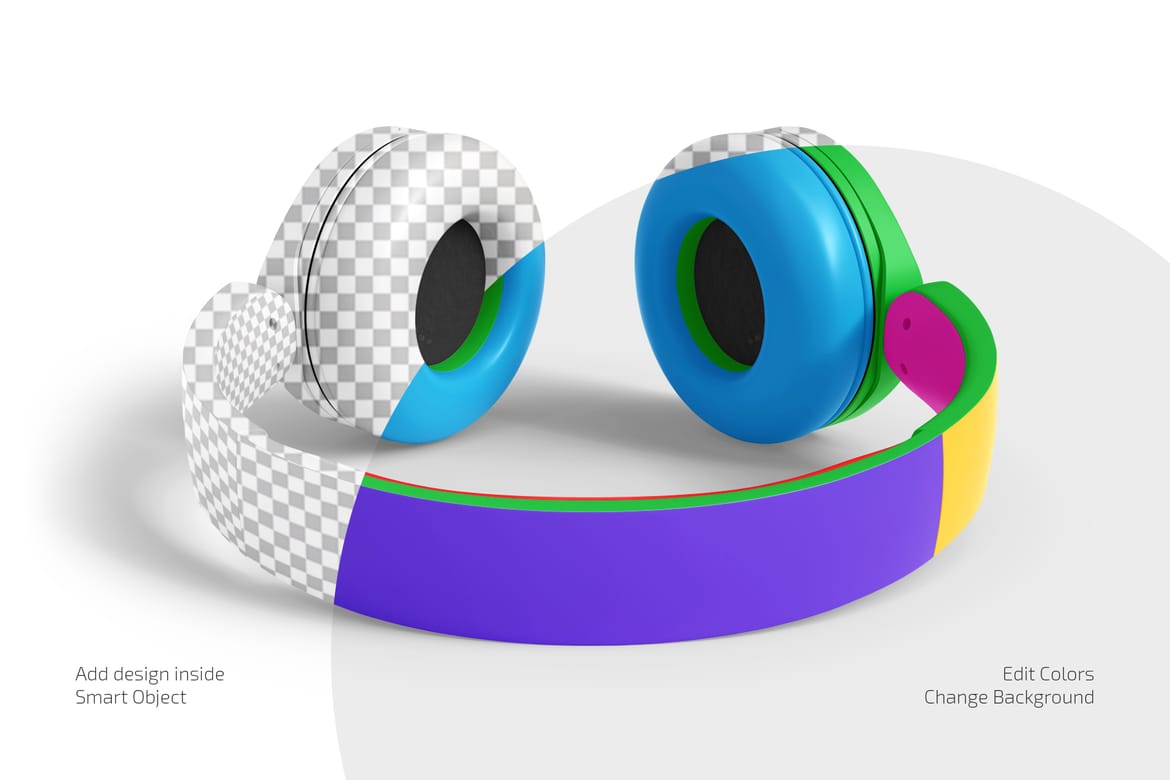 Headphones Mockup Set
