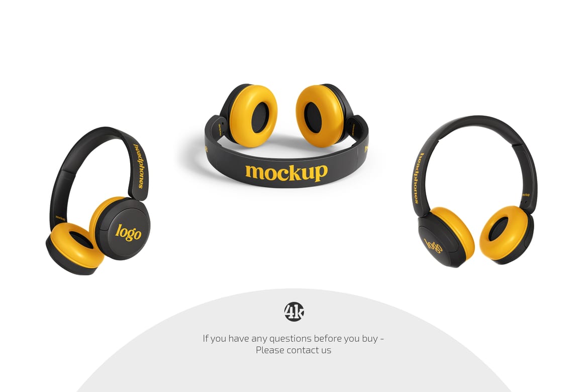 Headphones Mockup Set