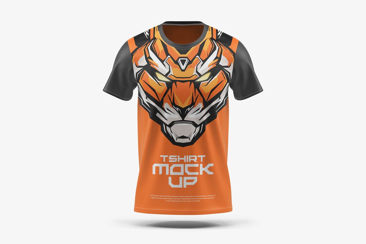 Tshirt Short Sleeve 3D Mockup