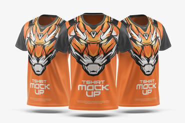 Tshirt Short Sleeve 3D Mockup