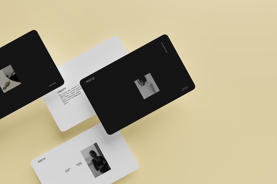 Laptop Screen Presentation Mockup