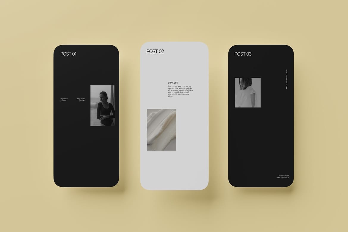 Phone Screen Presentation Mockup