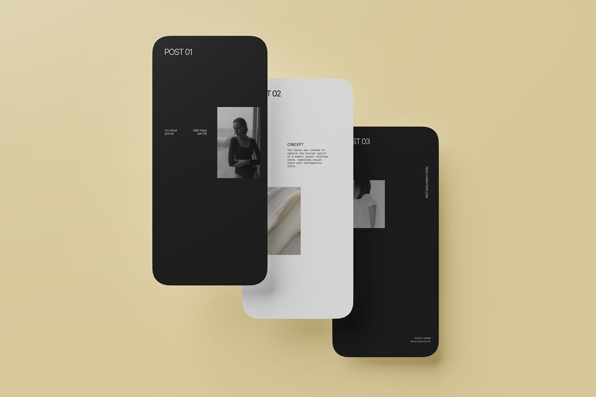 Phone Screen Presentation Mockup