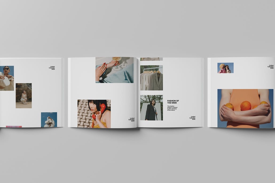 Square Magazine Mockup