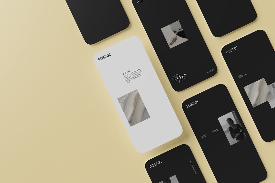 Phone Screen Presentation Mockup