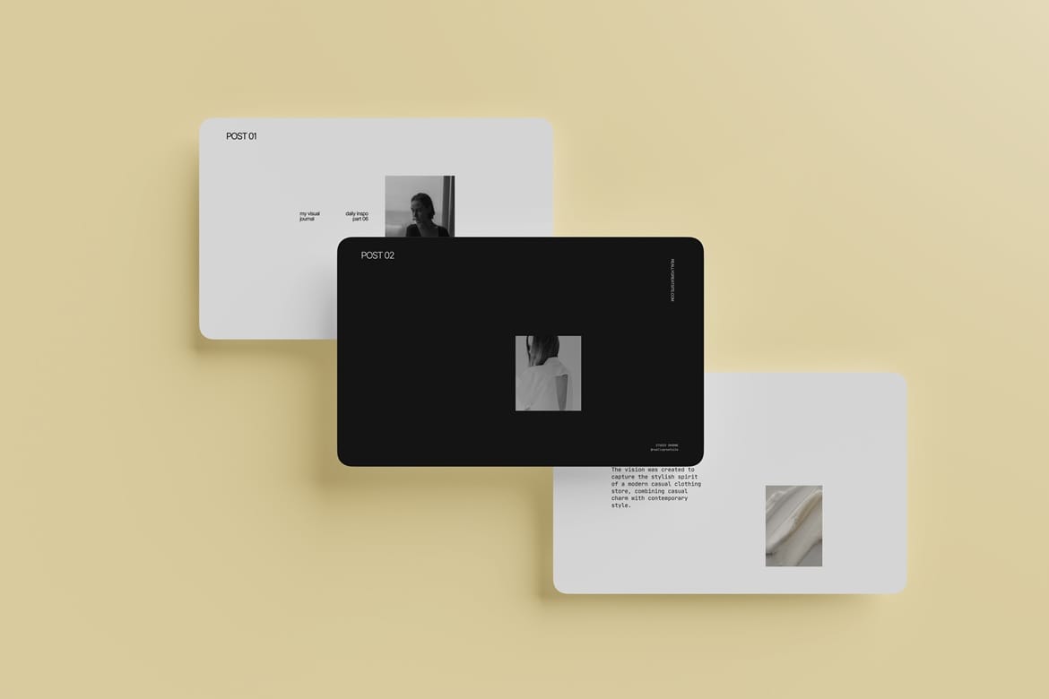 Laptop Screen Presentation Mockup