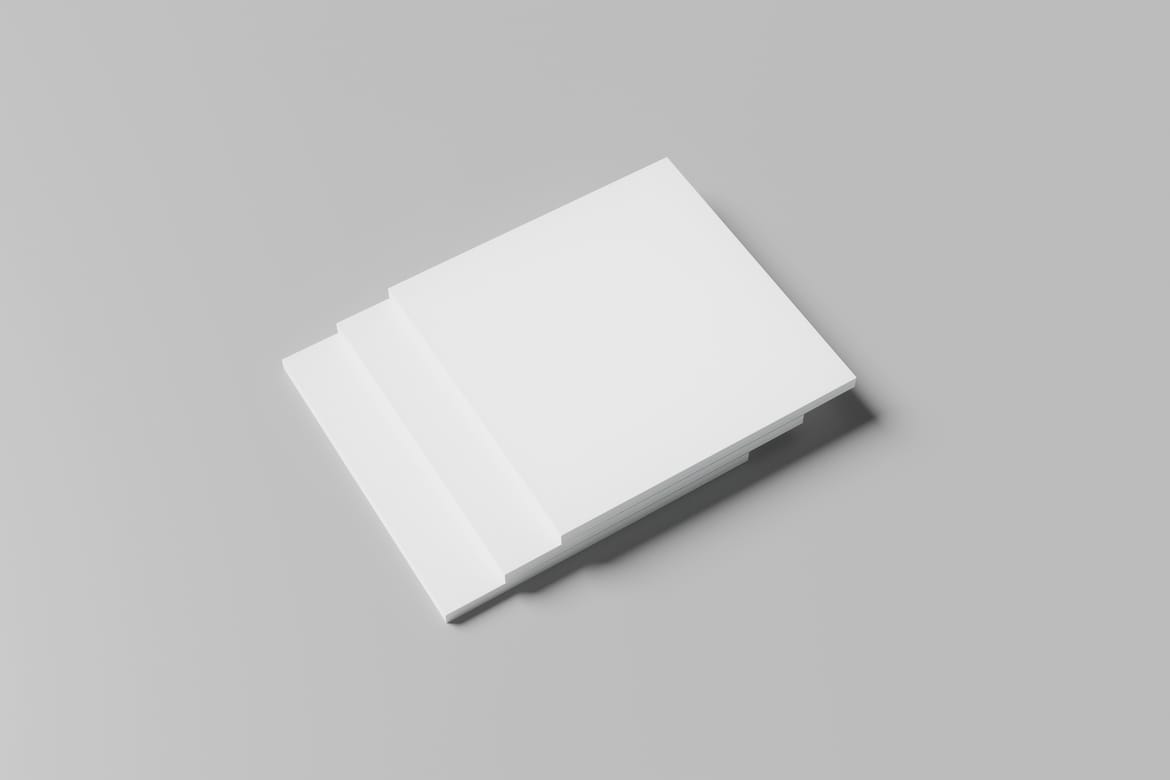 Square Magazine Mockup