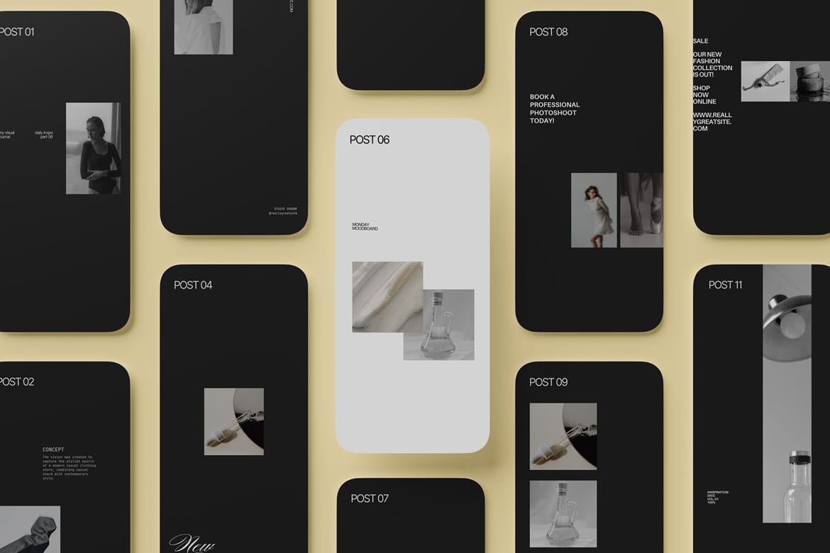 Phone Screen Presentation Mockup