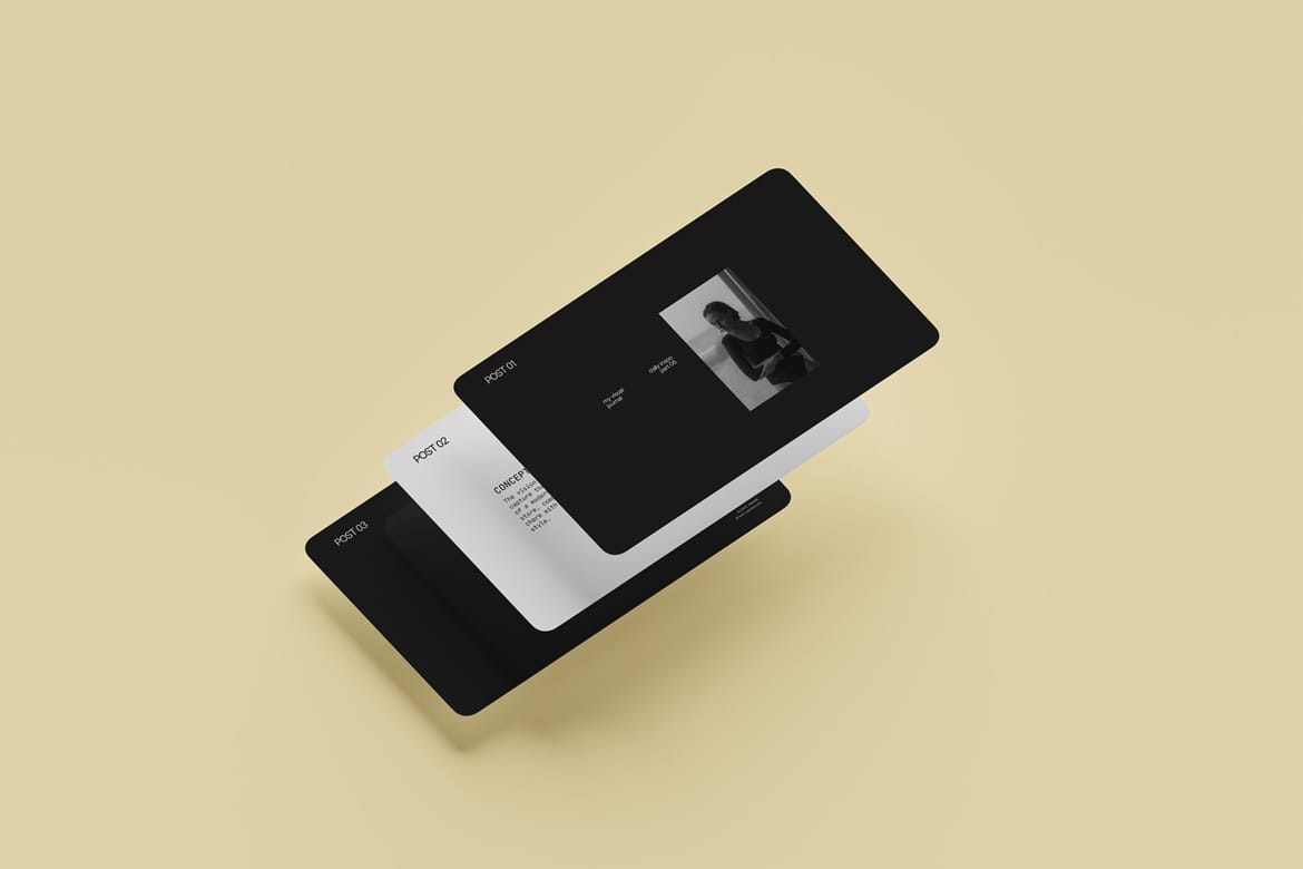 Laptop Screen Presentation Mockup