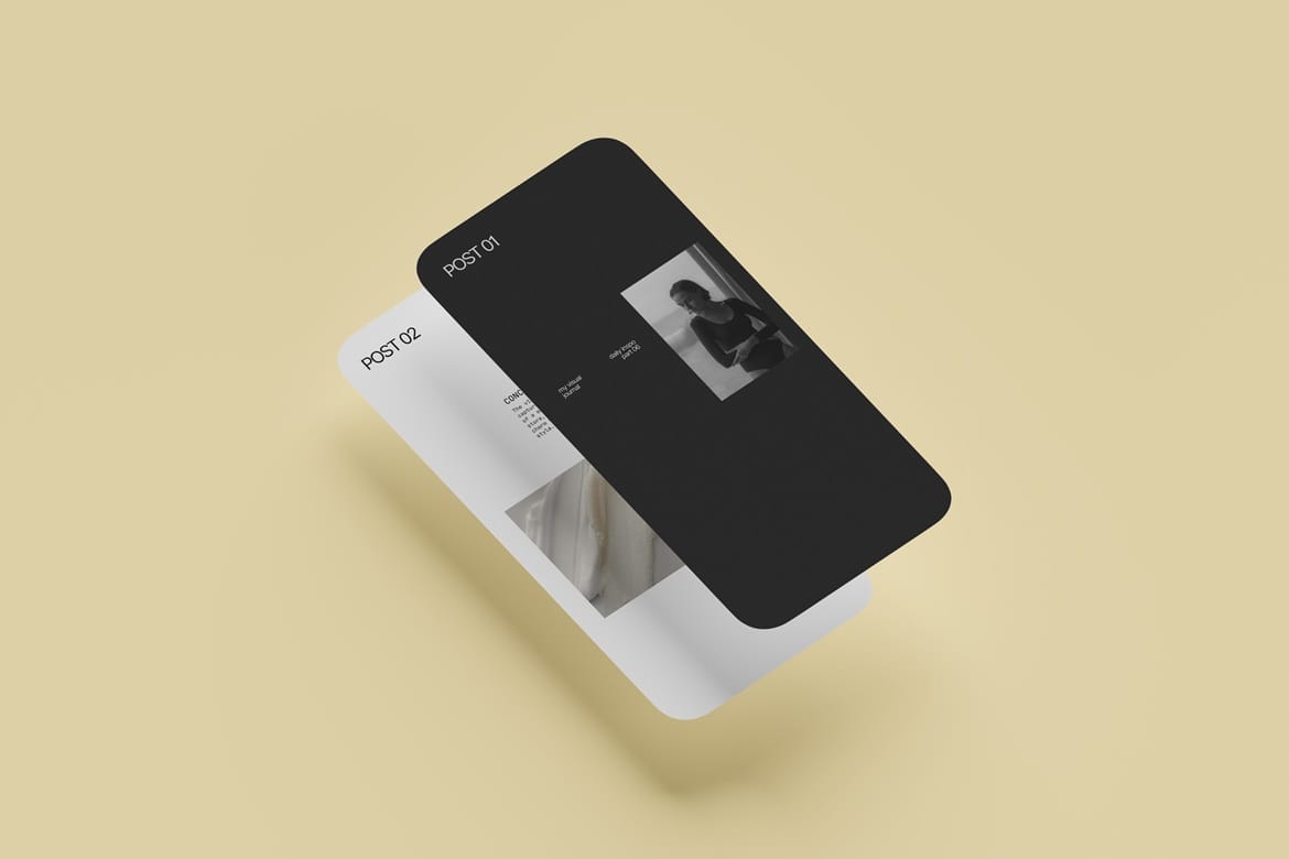 Phone Screen Presentation Mockup