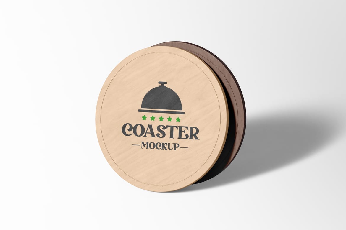 Drink Coaster Mockup