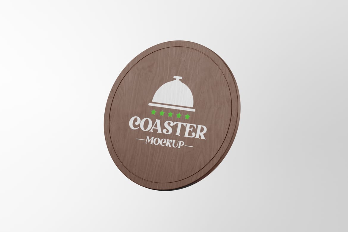 Drink Coaster Mockup