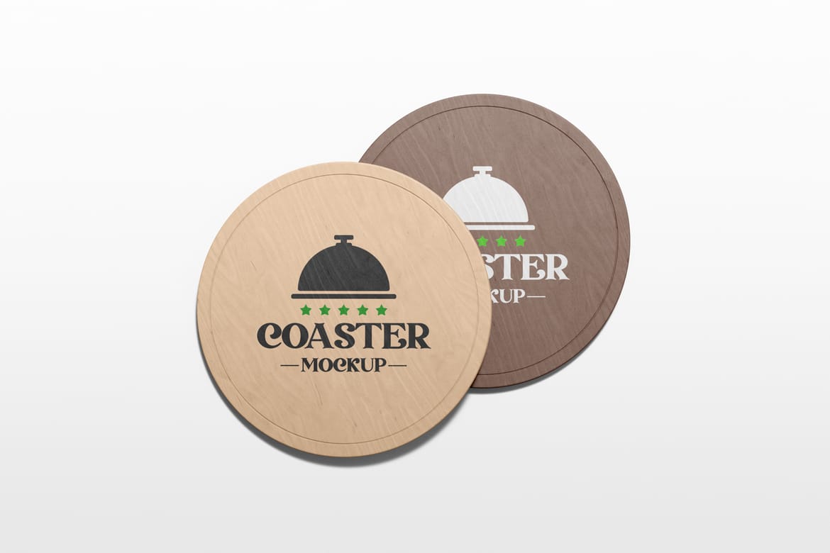 Drink Coaster Mockup