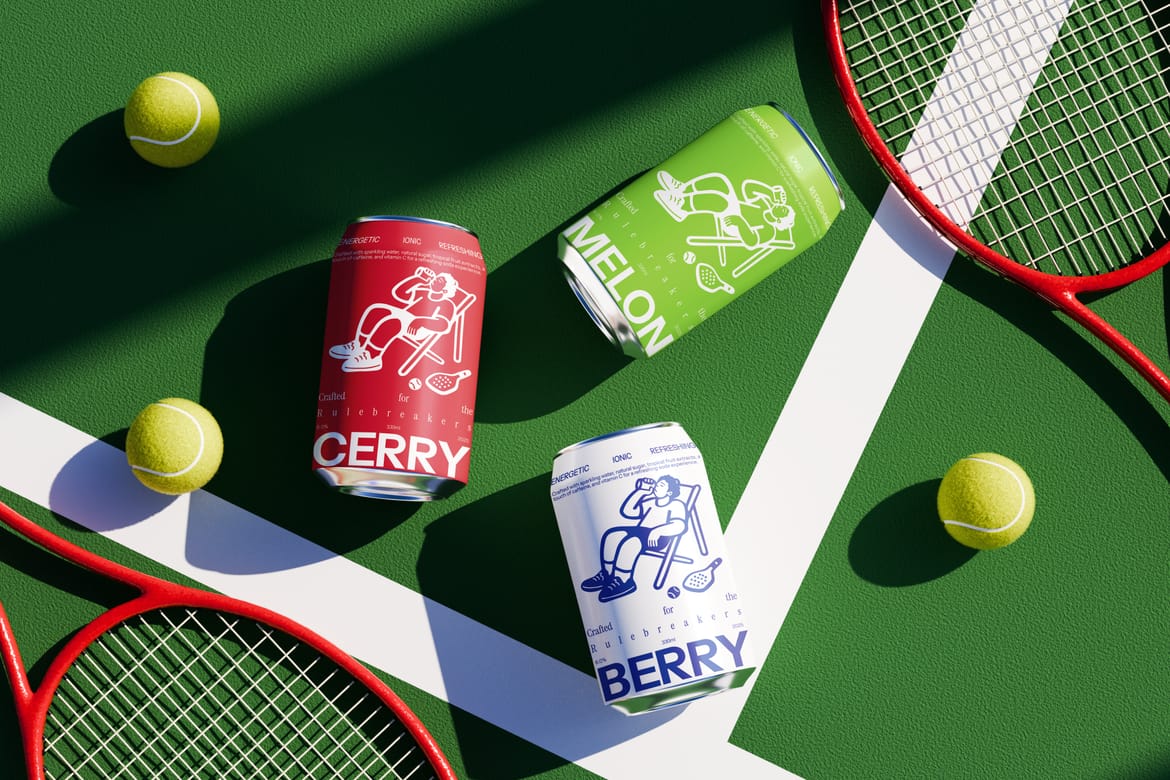 Paddle Pickleball Sports Merchandise Mockup