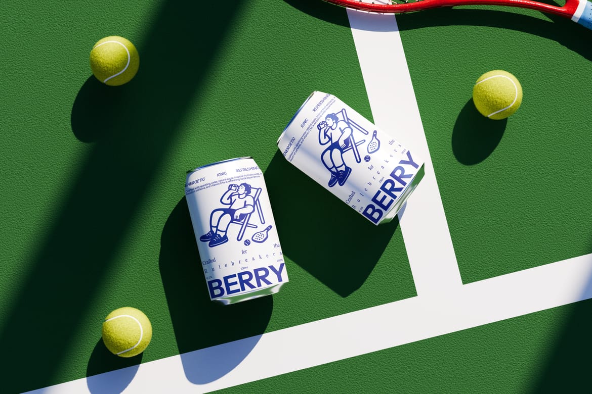 Paddle Pickleball Sports Merchandise Mockup
