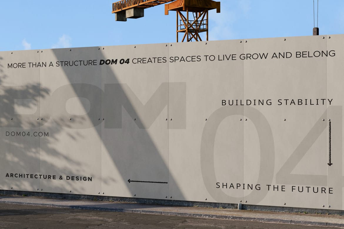 Architect and Construction Mockup