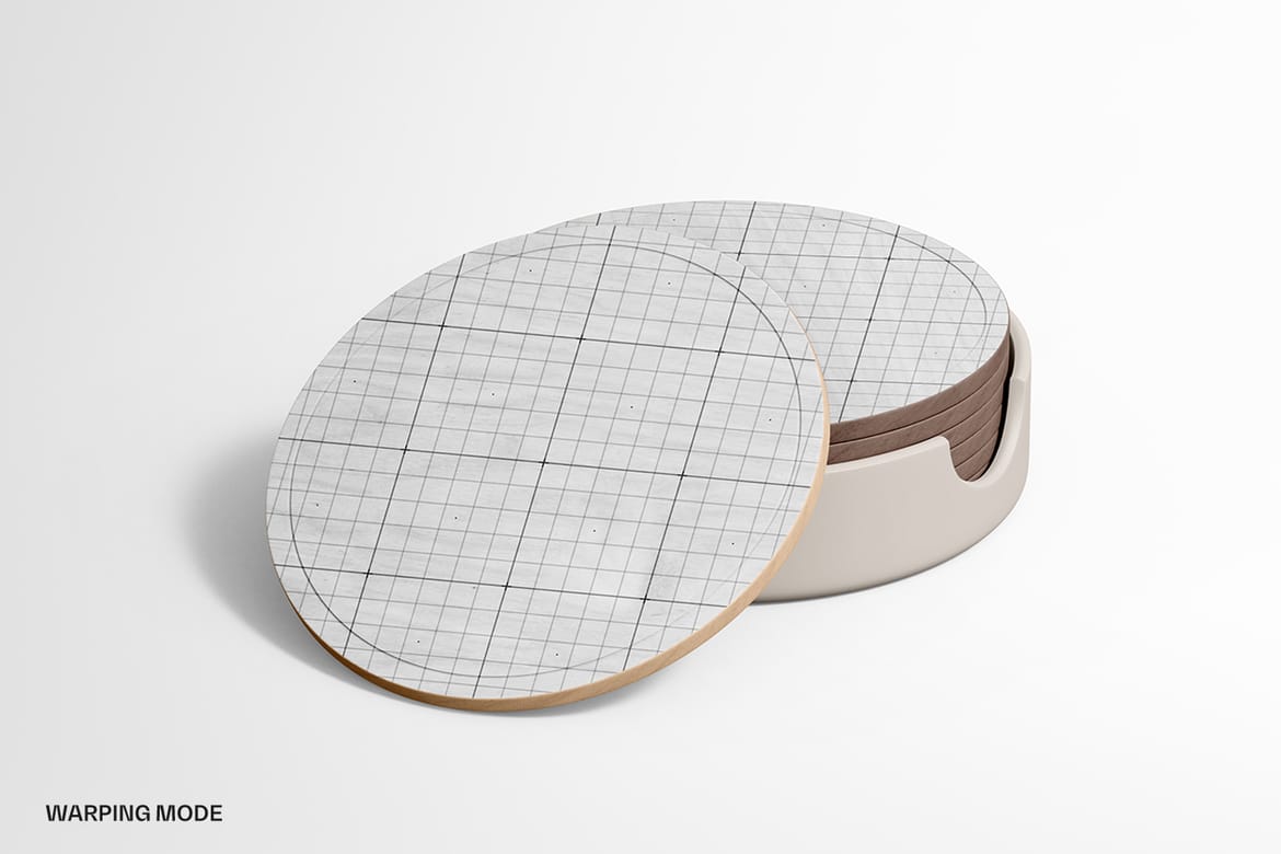Drink Coaster Mockup