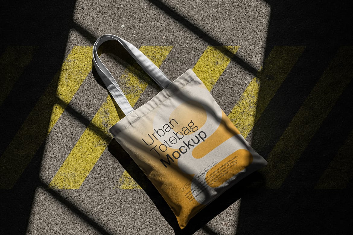 Urban Totebag Mockup