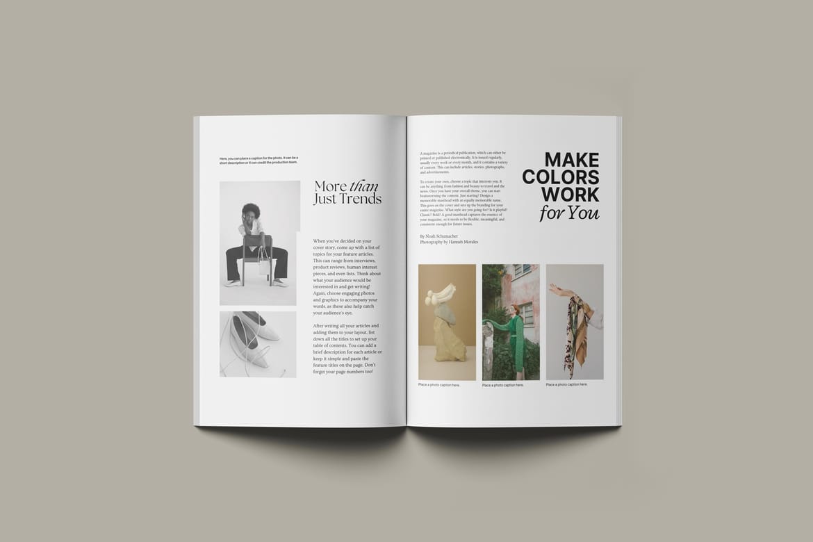 A4 Magazine Mockup