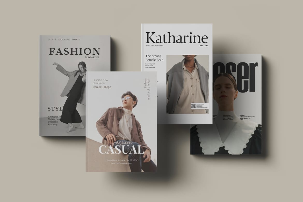 Book Cover Mockup Set