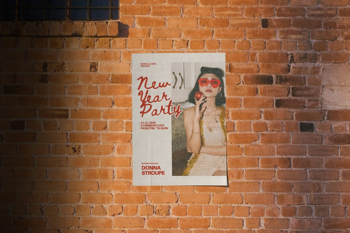 Street Poster Mockup