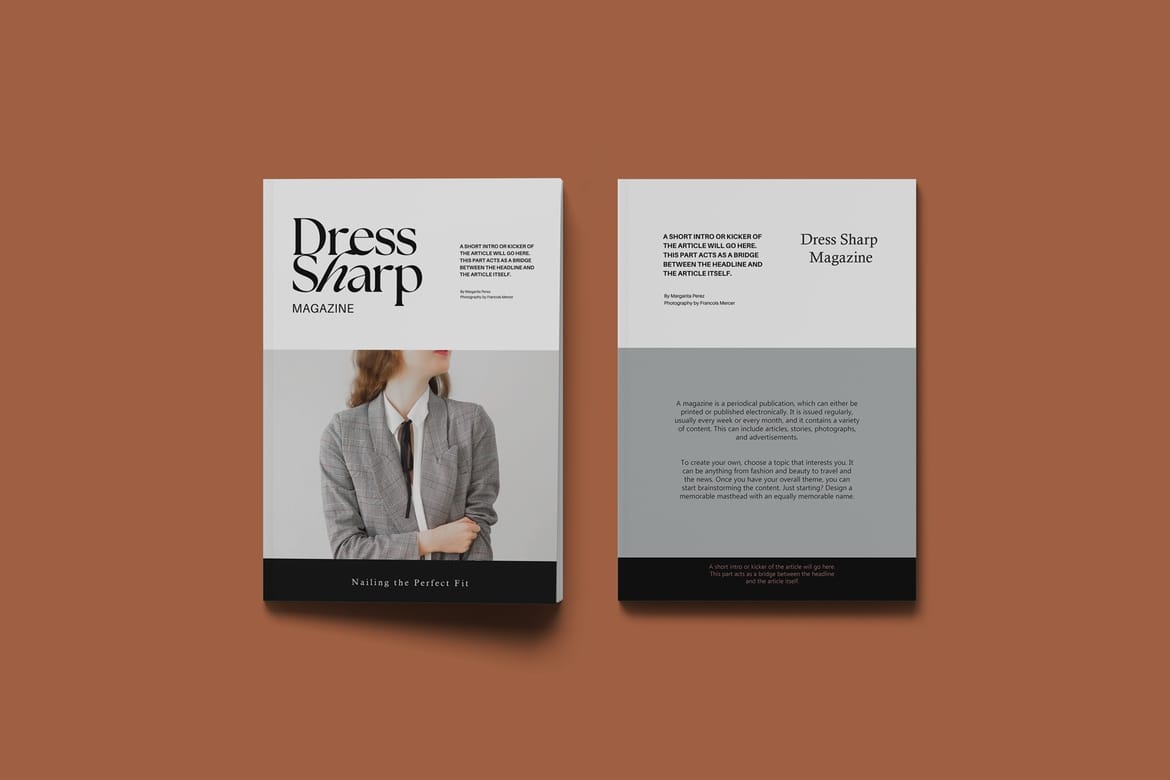 A4 Magazine Mockup
