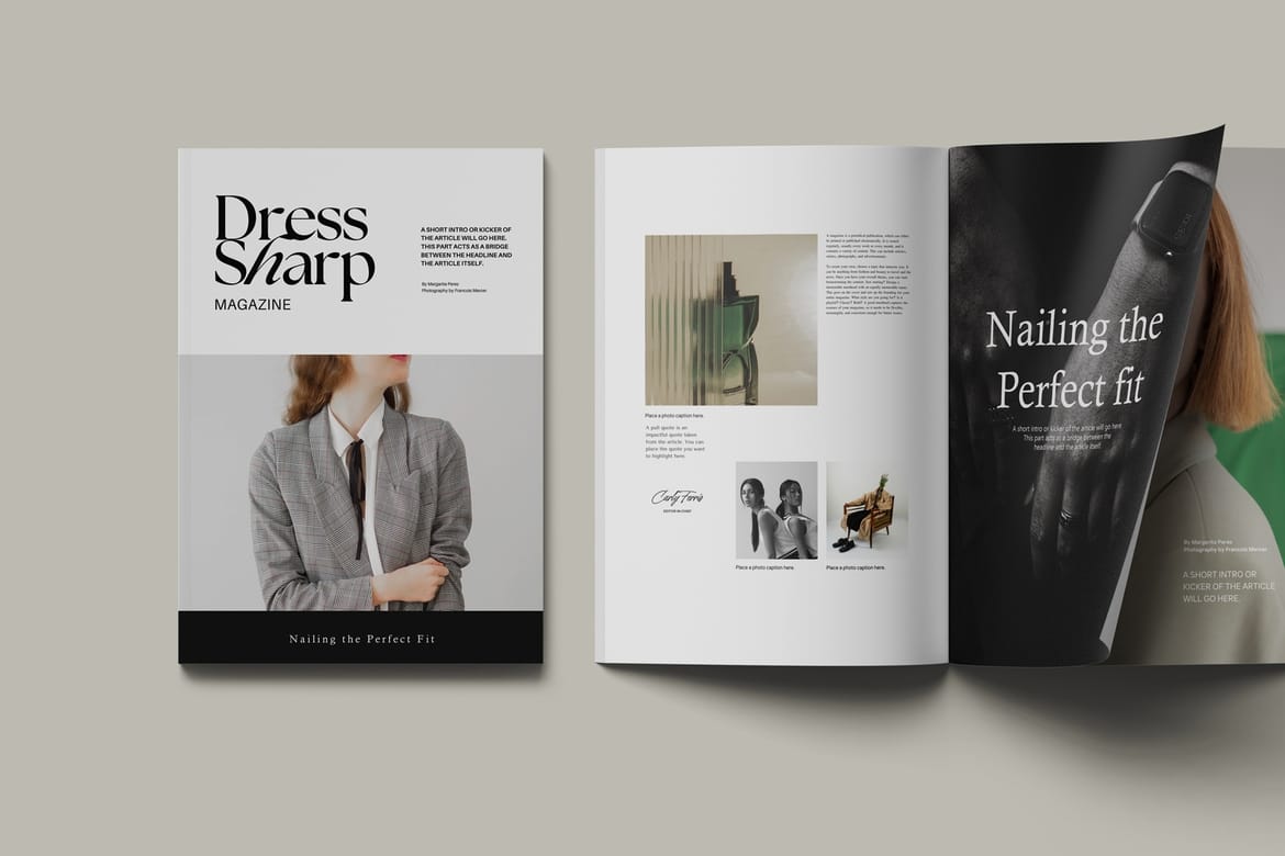 A4 Magazine Mockup