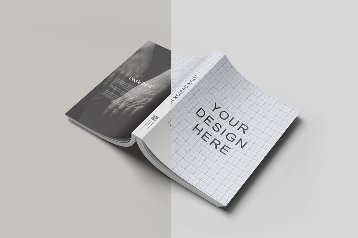 Book Cover Mockup Set