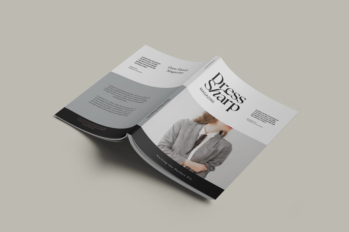 A4 Magazine Mockup