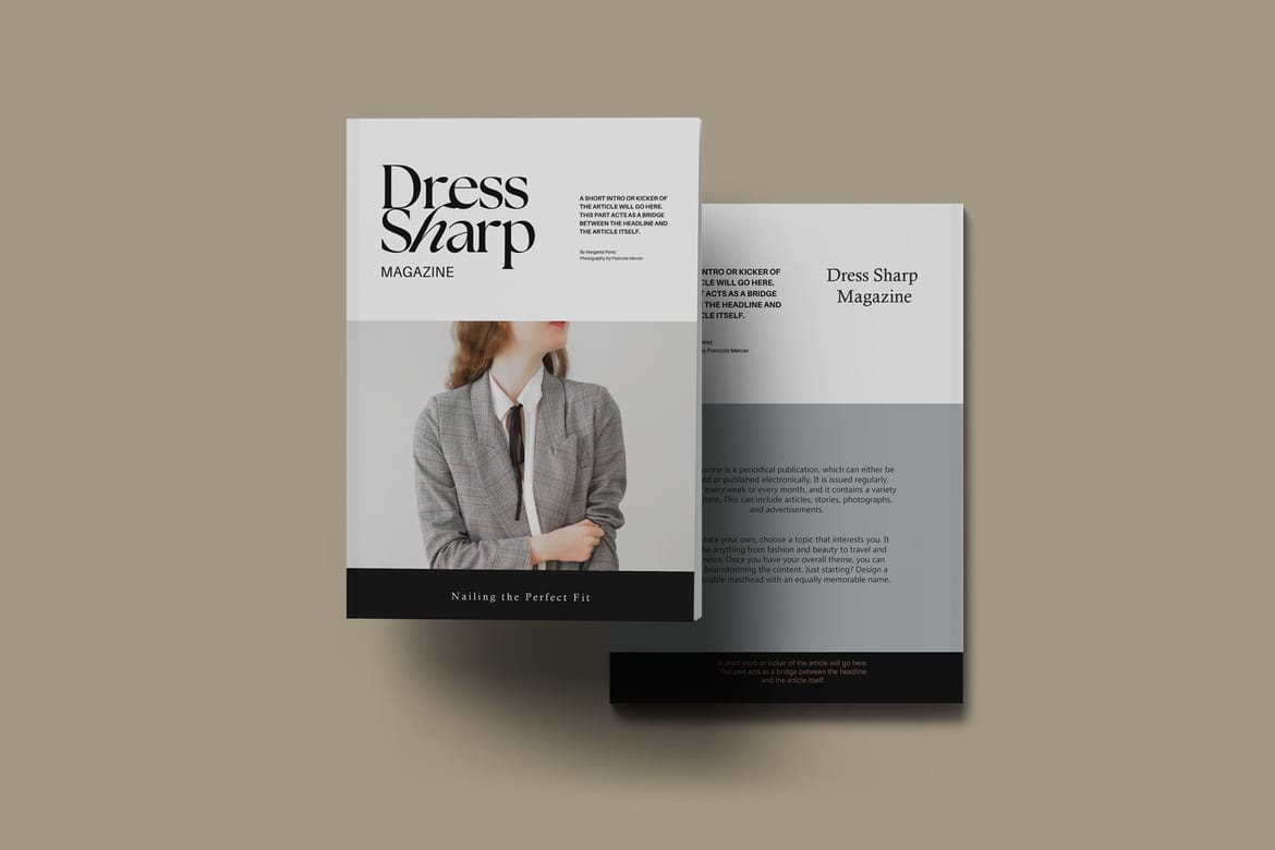 A4 Magazine Mockup