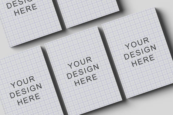 Book Cover Mockup Set