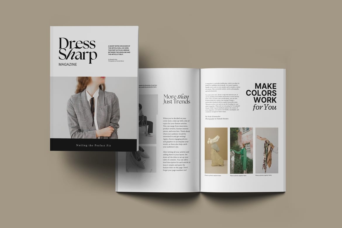 A4 Magazine Mockup